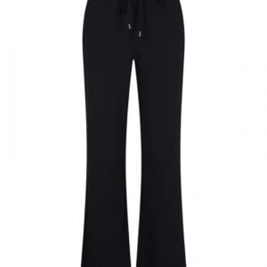 Mipiace travel straight flared broek zwart