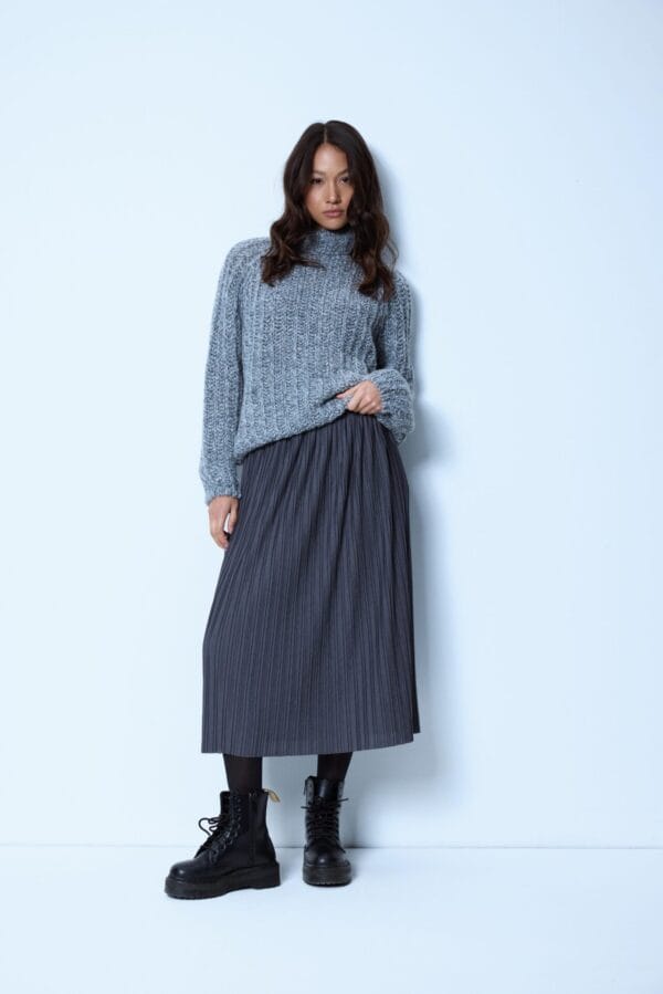 Smith & soul kol trui antraciet grijs - Image 3