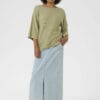 Cream trui top sillar olijf - Afbeelding 3