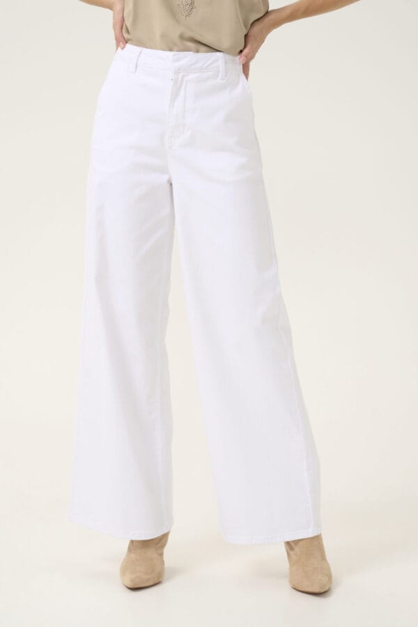 Cream jeans visti wit - Afbeelding 4