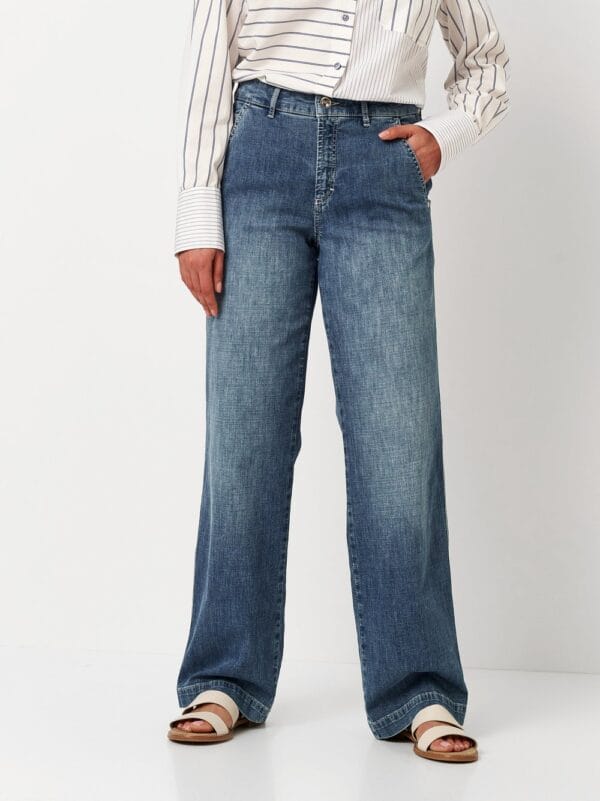 Toni liv jeans wide leg - Afbeelding 2