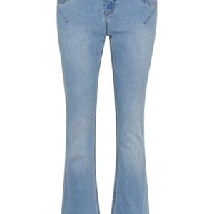 Cream amalie boot cut jeans shape fit