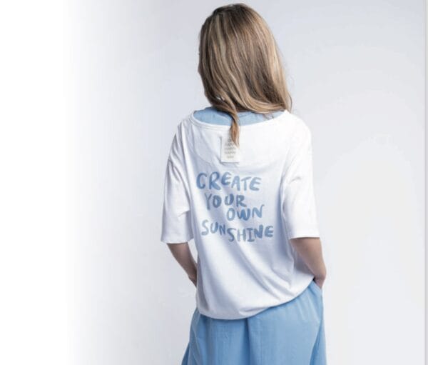 The shirt project boxy tshirt create your own sunshine - Afbeelding 3