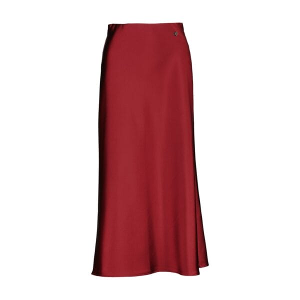 Amelie amelie satijnen rok alessia burgundy