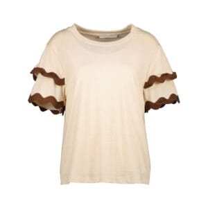 Amelie amelie top acerra beige
