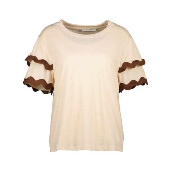 Amelie amelie top acerra beige
