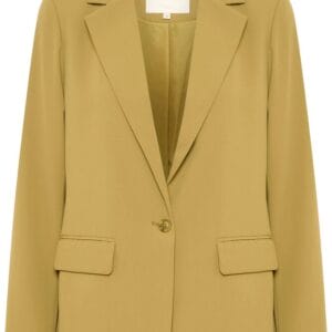 Cream Cocamia blazer green moss