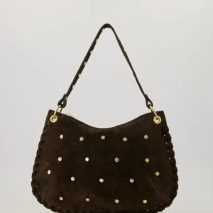 Suede schouder handtas capri