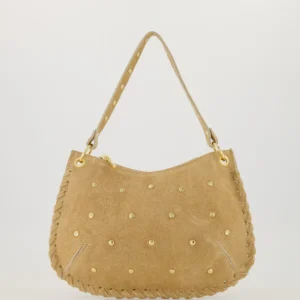 Suede schouder handtas capri