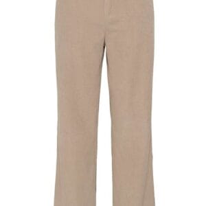 Cream corduroy broek zand kanna
