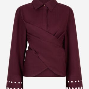 Ibana blouse tatuma bordeaux