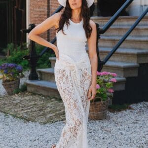 Wikkel rok orza off white