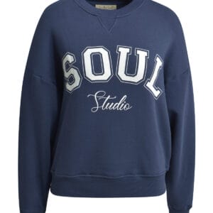 Smith & soul sweater college blauw