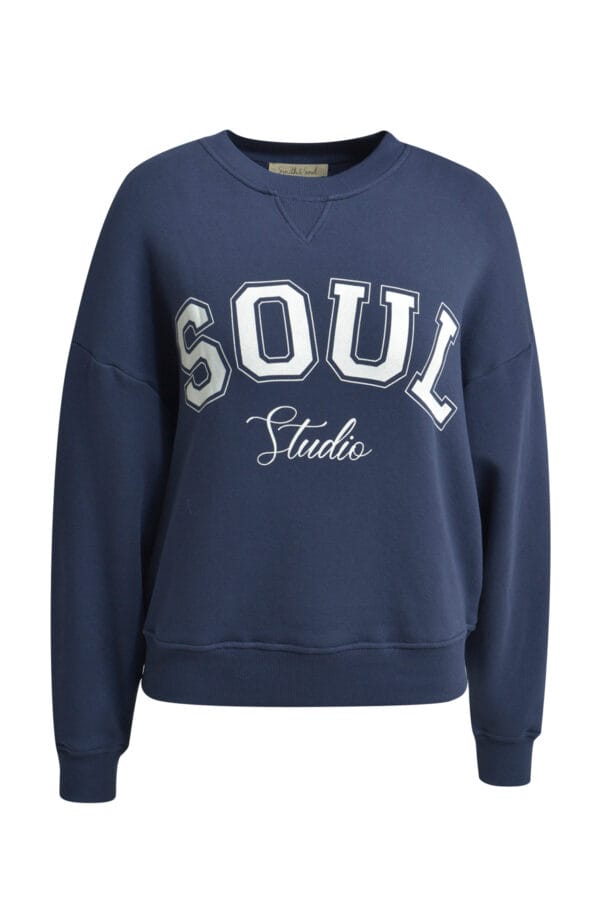 Smith & soul sweater college blauw