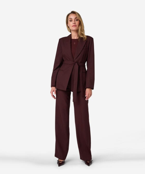 Ibana broek poline bordeaux - Afbeelding 3