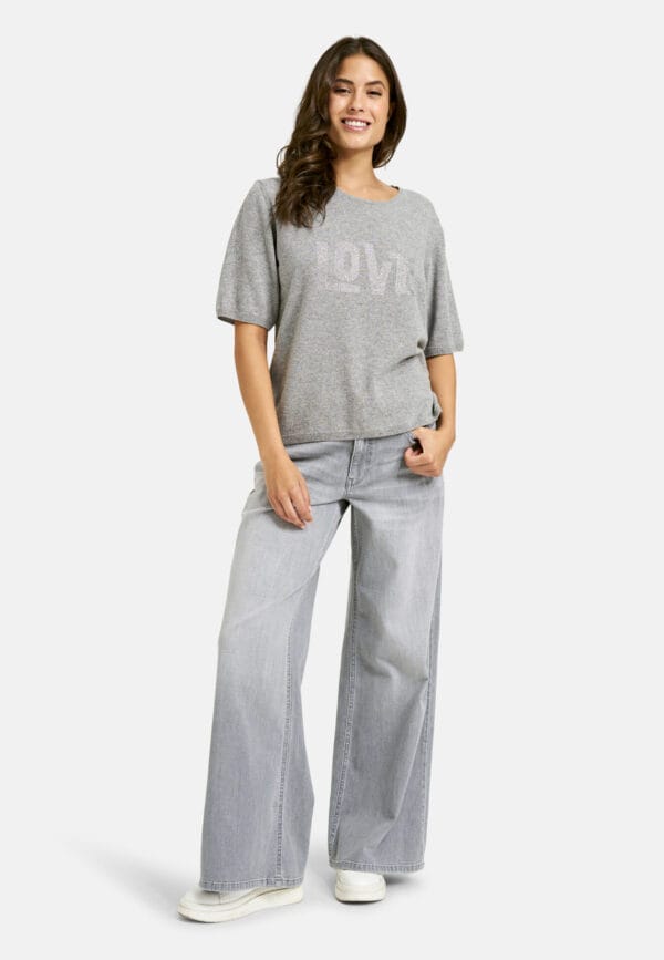 Milano Italy jeans wide grijs - Afbeelding 5
