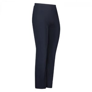 Plus basics flared broek zwart