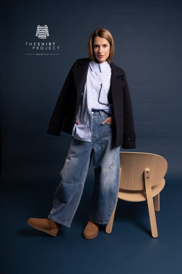 The shirt project jas marine - Afbeelding 4