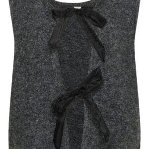 Cream vest bulp antraciet