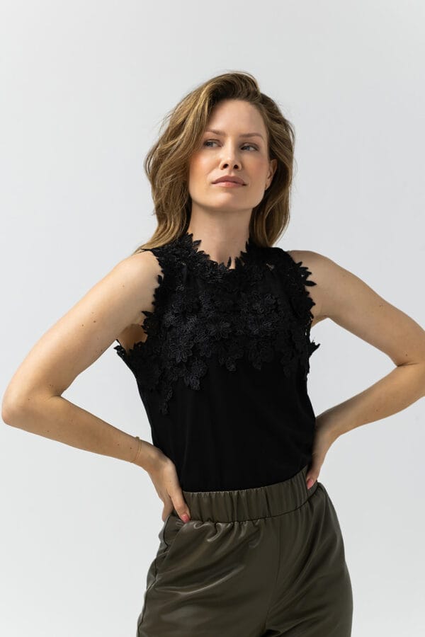 Label Dot top margo zwart - Afbeelding 5