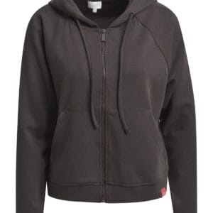 Milano Italy hoodie vest mokka