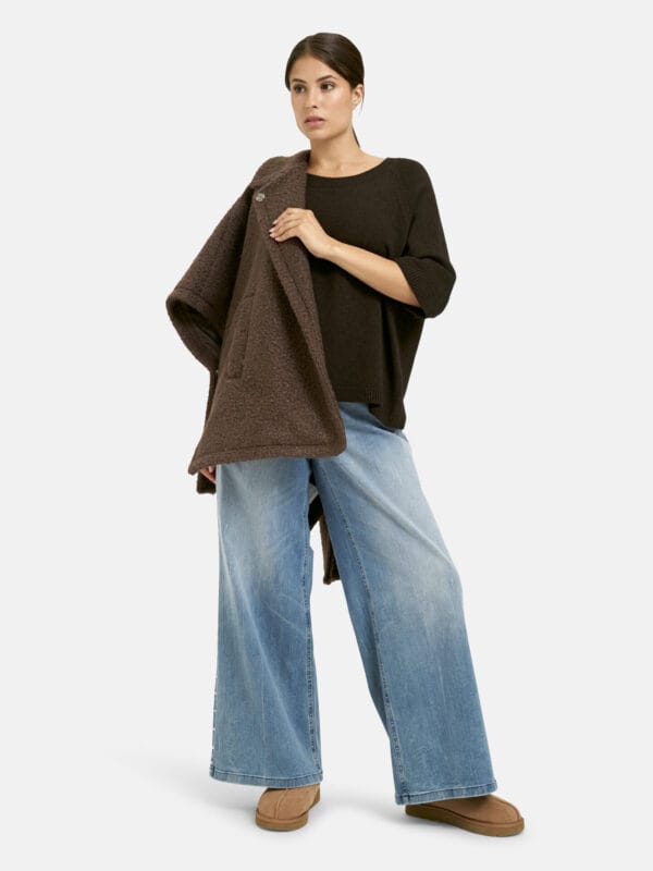 Milano Italy trui loose fit mokka - Image 3