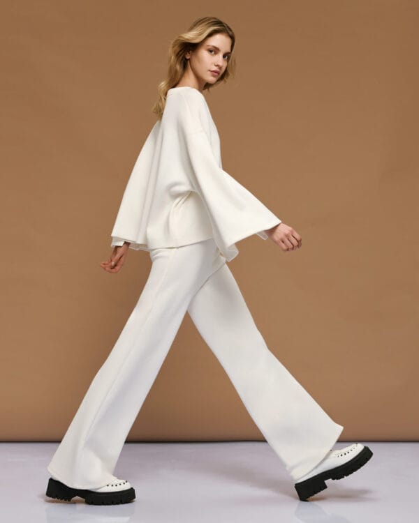 Access fashion wide leg broek coffee - Image 4