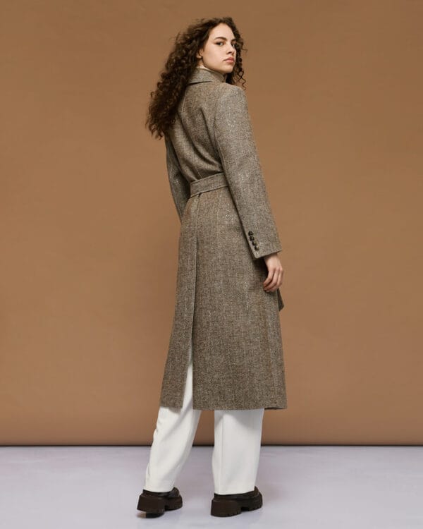 Access fashion Jas herringbone met sequins - Image 5