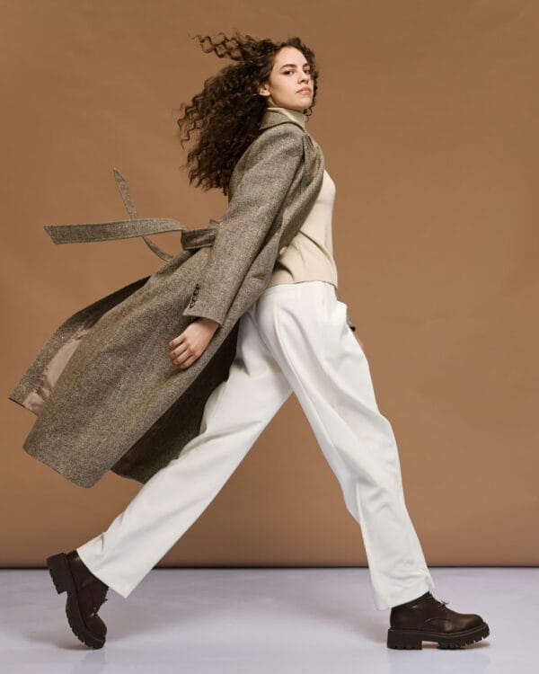 Access fashion Jas herringbone met sequins - Image 3