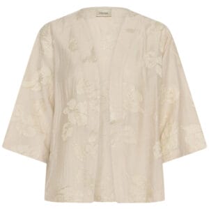 Cream korte kimono emilia