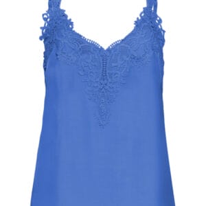 Cream top anna blauw
