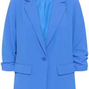 Cream Cocamia blazer palace blue