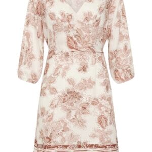 Cream jurk jessie