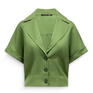 Label dot blazer lot groen