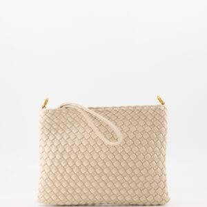 Treccia schoudertas clutch mini