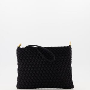 Treccia schoudertas clutch mini