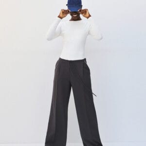 Access fashion broek coal