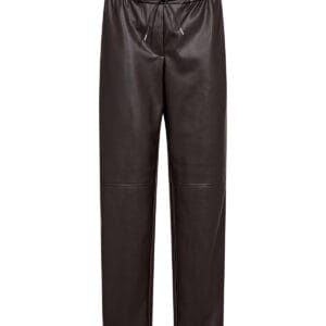 Soyaconcept faux leather broek zwart beckie